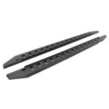 Go Rhino 99-16 Ford F-250 / F-350 CC 4DR RB20 Slim Running Boards Kit (w/Brackets) - Bedliner Coat (1x gor6941766, 1x gor69400087ST) thumbnail 6