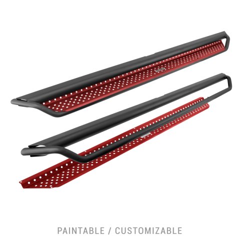 Go Rhino 21-23 Ford Bronco Sport Dominator Extreme D1 SideSteps Complete Kit w/SideStep + Brkts (1x gorD64029TK, 1x gorD10068T) thumbnail 7
