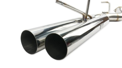 ISR Performance Series II - EP Dual Tip Blast Pipe Exhaust System Resonated 89-94 Nissan 240sx (S13) (1x isrIS-S2RMD-S13, 1x isrIS-S2RO-EPD-S13) thumbnail 4
