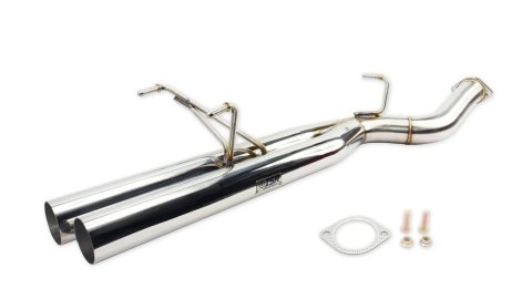 ISR Performance Series II - EP Dual Tip Blast Pipe Exhaust System Resonated 89-94 Nissan 240sx (S13) (1x isrIS-S2RMD-S13, 1x isrIS-S2RO-EPD-S13) thumbnail 6