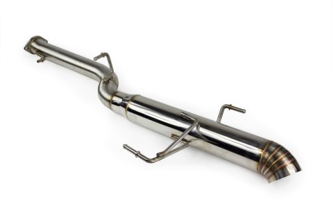 ISR Performance Series II - EP Single Tip Blast Pipe Exhaust Non Resonated- 95-98 Nissan 240sx (S14) (1x isrIS-S2NRMD-S14, 1x isrIS-S2RO-EPS-S14) thumbnail 4