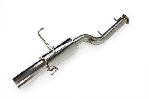 ISR Performance Series II - GT Single Exhaust System - Non Resonated - 95-98 Nissan 240sx (S14) (1x isrIS-S2NRMD-S14, 1x isrIS-S2RO-GT-S14) thumbnail 7