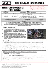 HKS Toyota GR Corolla Transfer Case Oil Cooler Kit thumbnail 5