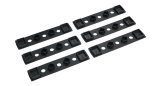 Rhino-Rack 07-18 Jeep Wrangler 4 Door SUV Heavy Duty RLT600 3 Bar Backbone Roof Rack - Black (Bundled Kit) thumbnail 9