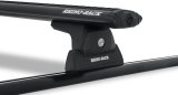 Rhino-Rack 19-21 Ford Ranger 4 Door Pick Up Heavy Duty RLT600 Track Mount 2 Bar Roof Rack - Black (Bundled Kit) thumbnail 3