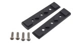 Rhino-Rack 19-21 Ford Ranger 4 Door Pick Up Heavy Duty RLT600 Track Mount 2 Bar Roof Rack - Black (Bundled Kit) thumbnail 8