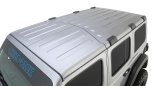 Rhino-Rack 18-21 Jeep Wrangler 4 Door SUV Heavy Duty RLT600 2 Bar Backbone Roof Rack - Black (Bundled Kit) thumbnail 4