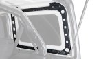 Rhino-Rack 18-21 Jeep Wrangler 4 Door SUV Heavy Duty RLT600 2 Bar Backbone Roof Rack - Black (Bundled Kit) thumbnail 8