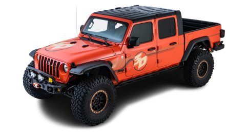 Rhino-Rack 20-21 Jeep Gladiator 4 Door Heavy Duty 2 Bar Backbone Roof Rack w/RLT600 Legs - Black (Bundled Kit) thumbnail 7