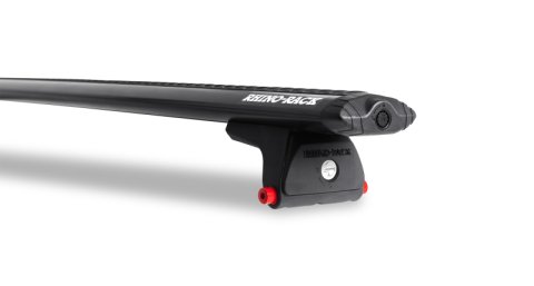 Rhino-Rack 17-21 Mercedes-Benz Sprinter 2 Door Van Heavy Duty RLT600 3 Bar Roof Rack - Black (Bundled Kit) thumbnail 3