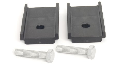 Rhino-Rack 87-94 Land Rover Range Rover 4 Door SUV Heavy Duty RL150 4 Bar Roof Rack - Black (Bundled Kit)
