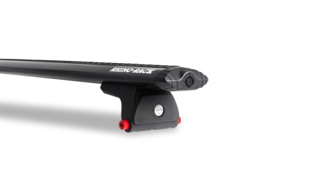 Rhino-Rack 08-16 Ford F250 4 Door Pick Up Heavy Duty RLT600 Ditch Mount 2 Bar Roof Rack - Black (Bundled Kit) thumbnail 5