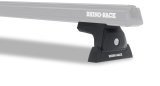 Rhino-Rack 05-15 Toyota Tacoma 4 Door Pick Up Heavy Duty RLT600 Track Mount 2 Bar Roof Rack - Black (Bundled Kit) thumbnail 9