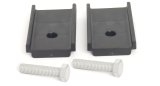 Rhino-Rack 18-21 Jeep Wrangler 4 Door SUV Heavy Duty RL110 3 Bar Roof Rack - Black (1x rhrLHSPAIR, 3x rhrRB1500B, 3x rhrRL110S5) thumbnail 1