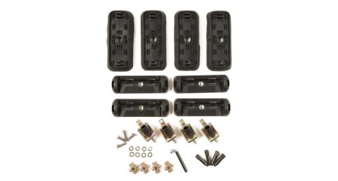 Rhino-Rack 11-15 Mazda Mazda5 4 Door Van Heavy Duty 2500 2 Bar Roof Rack - Black (1x rhrDK285, 2x rhrRB1250B, 1x rhrRLKHD) thumbnail 3