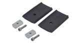 Rhino-Rack 02-09 Chevrolet Trailblazer 4 Door SUV Heavy Duty RLT600 2 Bar Roof Rack - Black (2x rhrQMHD05, 2x rhrRB1250B, 1x rhrRLT600) thumbnail 7
