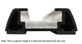 Rhino-Rack 91-97 Toyota Previa 5 Door Wagon Heavy Duty RLTF Track Mount 2 Bar Roof Rack - Black (2x rhrRB1250B, 2x rhrRLTF, 1x rhrRTV148) thumbnail 2