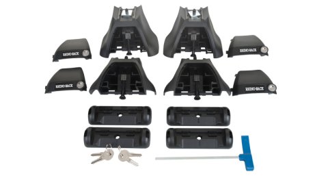 Rhino-Rack 11-17 Lexus CT 5 Door Hatch Vortex 2500 2 Bar Roof Rack - Black (1x rhrDK394, 1x rhrRLKVA, 2x rhrVA118B) thumbnail 1
