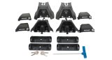 Rhino-Rack 15-21 Honda HR-V 4 Door SUV Vortex 2500 2 Bar Roof Rack - Black (1x rhrDK454, 1x rhrRLKVA, 2x rhrVA118B) thumbnail 2