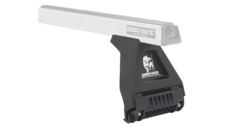 Rhino-Rack 92-14 Ford E-Series 2 Door Van Heavy Duty RL150 3 Bar Roof Rack - Black (3x rhrRB1800B, 3x rhrRL150S10)