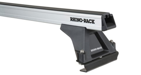 Rhino-Rack 07-09 Dodge Sprinter 2 Door Van Heavy Duty RLTF 2 Bar Roof Rack - Black (2x rhrRB1650B, 2x rhrRLTFMS) thumbnail 2