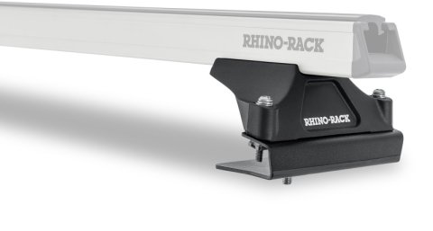 Rhino-Rack 14-21 Ford Transit 2 Door Wagon Heavy Duty RLTP 2 Bar Roof Rack - Black (2x rhrRB1800B, 2x rhrRLTPFC) thumbnail 1