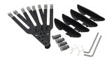 Rhino-Rack 18-20 Chevrolet Equinox 5 Door SUV Vortex StealthBar 2 Bar Roof Rack - Black (2x rhrRSB02B, 1x rhrRSK01) thumbnail 1