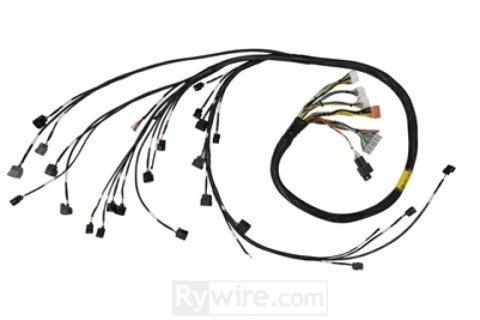 Rywire 02-04 K-Series RWD Mil-Spec Engine Harness w/Chassis Specific Adapter (1x rywRY-K2-RWD, 1x rywRY-K2-RWD-SUB-S2K)