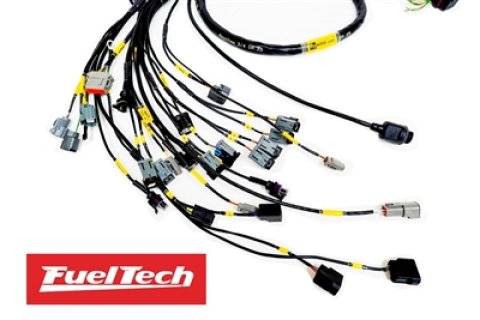 Rywire Honda K-Series (w/FuelTech 550 ECU) Engine Harness w/Chassis Specific Adapter (1x rywRY-B-SUB-DA-LATE-GSR, 1x rywRY-K2-FUELTECH-550) thumbnail 2