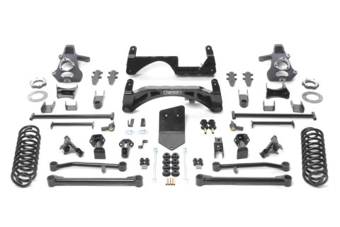 Fabtech 07-14 GM K1500 Suv w/o Autoride 4WD 6in Basic Sys (1x fabFTS21040BK, 1x fabFTS21041BK, 1x fabFTS21042BK, 1x fabFTS21052BK)