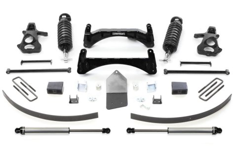 Fabtech 07-13 GM C1500 P/U w/o Autoride 2WD 6in Perf Sys w/Dlss 4.0C/Os & Rr Dlss (Bundled Kit) thumbnail 7