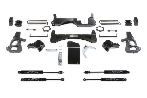 Fabtech 01-10 GM C/K2500HD 6in Rts Sys w/Stealth (1x fabFTS21089, 1x fabFTS21090, 2x fabFTS6064, 2x fabFTS6191)