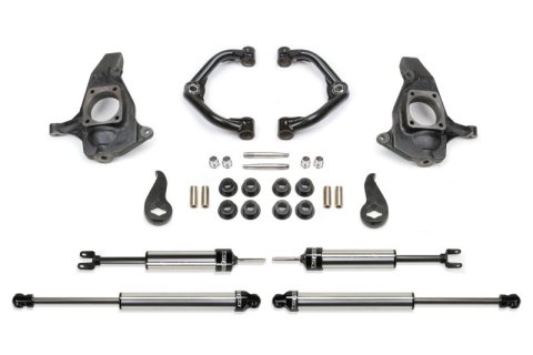 Fabtech 11-19 GM C/K2500HD/3500HD 4in Ultimate System w/Uniball UCA & DL Shocks (1x fabFTS21202) thumbnail 2