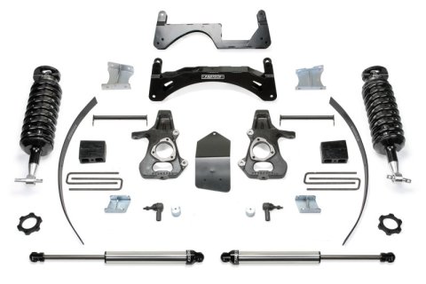 Fabtech 14-18 GM C/K1500 P/U w/oE Forg Stl UCA 6in Perf Sys w/4.0 & 2.25 (1x fabFTS21137, 1x fabFTS21140, 2x fabFTS810562, 2x fabFTS835032)
