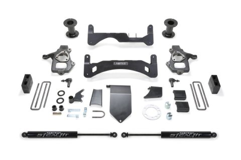 Fabtech 14-18 GM C/K1500 P/U w/oE Forg Stl UCA 6in Basic Sys G2 w/Stealth (1x fabFTS21170, 1x fabFTS21171, 1x fabFTS21173, 2x fabFTS6240)