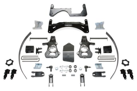 Fabtech 14-18 GM K1500 P/U Denali w/oE Alm Or Stmp Stl UCA 6in Basic Sys w/Magneride (1x fabFTS21137, 1x fabFTS21139, 1x fabFTS21193, 1x fabFTS21221)