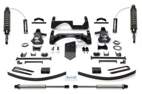 Fabtech 07-13 GM K1500 P/U w/o Autoride 4WD 6in Perf Sys w/Dlss 2.5 C/O Resi & Rr Dlss (Bundled Kit)
