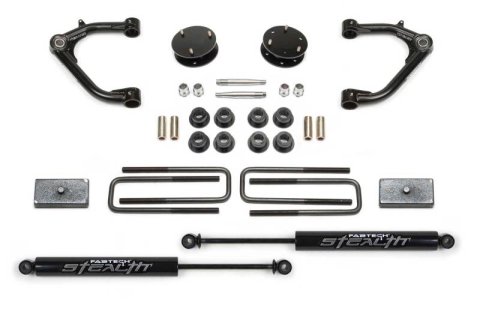 Fabtech 19-21 GM C/K1500 P/U 3in Uniball UCA Sys w/Stealth (1x fabFTS21249, 2x fabFTS6333)
