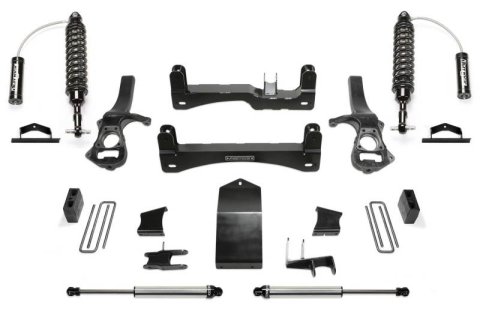 Fabtech 19-21 GM K1500 P/U 6in Perf Sys w/Dl 2.5 Resi & 2.25 (1x fabFTS21250, 1x fabFTS21251, 1x fabFTS21260, 2x fabFTS811462)