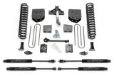 Fabtech 05-07 Ford F250 4WD w/Factory Overload 6in Basic Sys w/Stealth (Bundled Kit) thumbnail 1