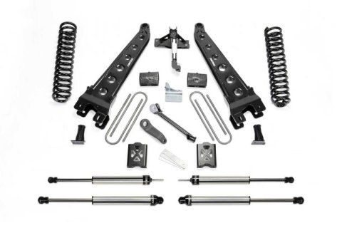 Fabtech 05-07 Ford F250 4WD w/Factory Overload 6in Rad Arm Sys w/Coils & Dlss Shks (Bundled Kit)