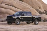 Fabtech 01-04 Ford F250/350 4WD 3.5in Spring Hanger w/Perf Shks (1x fabFTS424-1BK, 2x fabFTS7265, 2x fabFTS7333) thumbnail 2