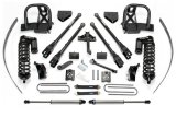 Fabtech 08-10 Ford F250 4WD w/o Factory Overload 8in 4Link Sys w/Dlss 4.0 C/O & Rr Dlss (Bundled Kit) thumbnail 1