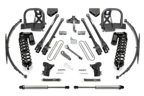Fabtech 08-10 Ford F350 4WD 10in 4Link Sys w/Dlss 4.0 C/O& Rr Dlss (Bundled Kit)