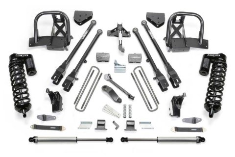 Fabtech 08-10 Ford F450/550 4WD 6in 4Link Sys w/Dlss 4.0 C/O& Rr Dlss (Bundled Kit)