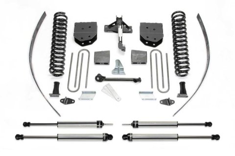 Fabtech 08-15 Ford F250 4WD w/o Factory Overload 8in Basic Sys w/Dlss Shks (Bundled Kit) thumbnail 4