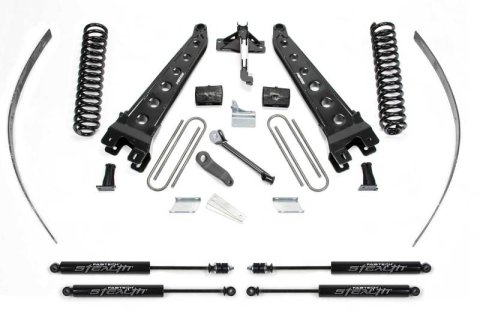 Fabtech 08-16 Ford F250 4WD w/Factory Overload 8in Rad Arm Sys w/Coils & Stealth (Bundled Kit) thumbnail 1