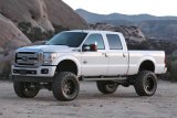 Fabtech 11-16 Ford F250 4WD 10in Rad Arm Sys w/Coils & Dlss Shks (1x fabFTS22081BK, 1x fabFTS22107, 1x fabFTS22144, 2x fabFTS810392, 2x fabFTS810652) thumbnail 2