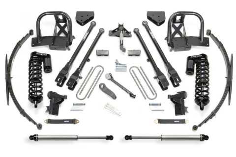 Fabtech 11-16 Ford F350 4WD 10in 4Link Sys w/Dlss 4.0 C/O & Rr Dlss (Bundled Kit)