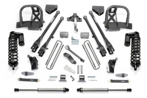 Fabtech 11-13 Ford F450/550 4WD 10 Lug 6in 4Link Sys w/Dlss 4.0 C/O& Rr Dlss (Bundled Kit) thumbnail 1